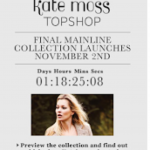 Dernière collection Kate Moss pour Top Shop