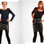 Jupe cuir indispensable