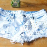 DIY #15 : short tie and dye étoilé