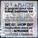 CONCOURS : SHOPPING & DIY PARTY CHEZ NEW LOOK