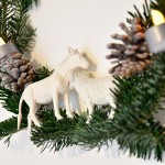 DIY DÉCO DE NOËL : COURONNE PORTE