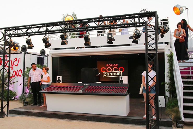 chanel i love coco calvi on the rocks festival 2016 rouge coco on tour 7
